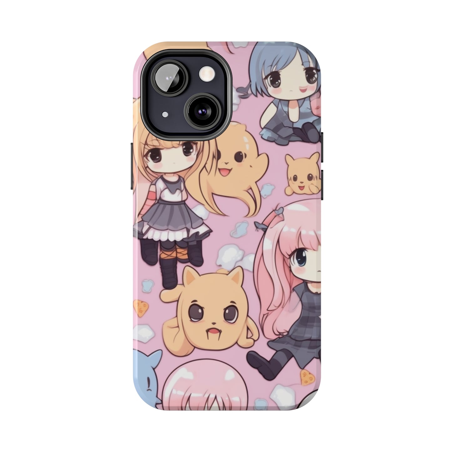 Kawaii Anime Girls: Cute and Adorable Manga Inspired Design - Tough Phone Cases