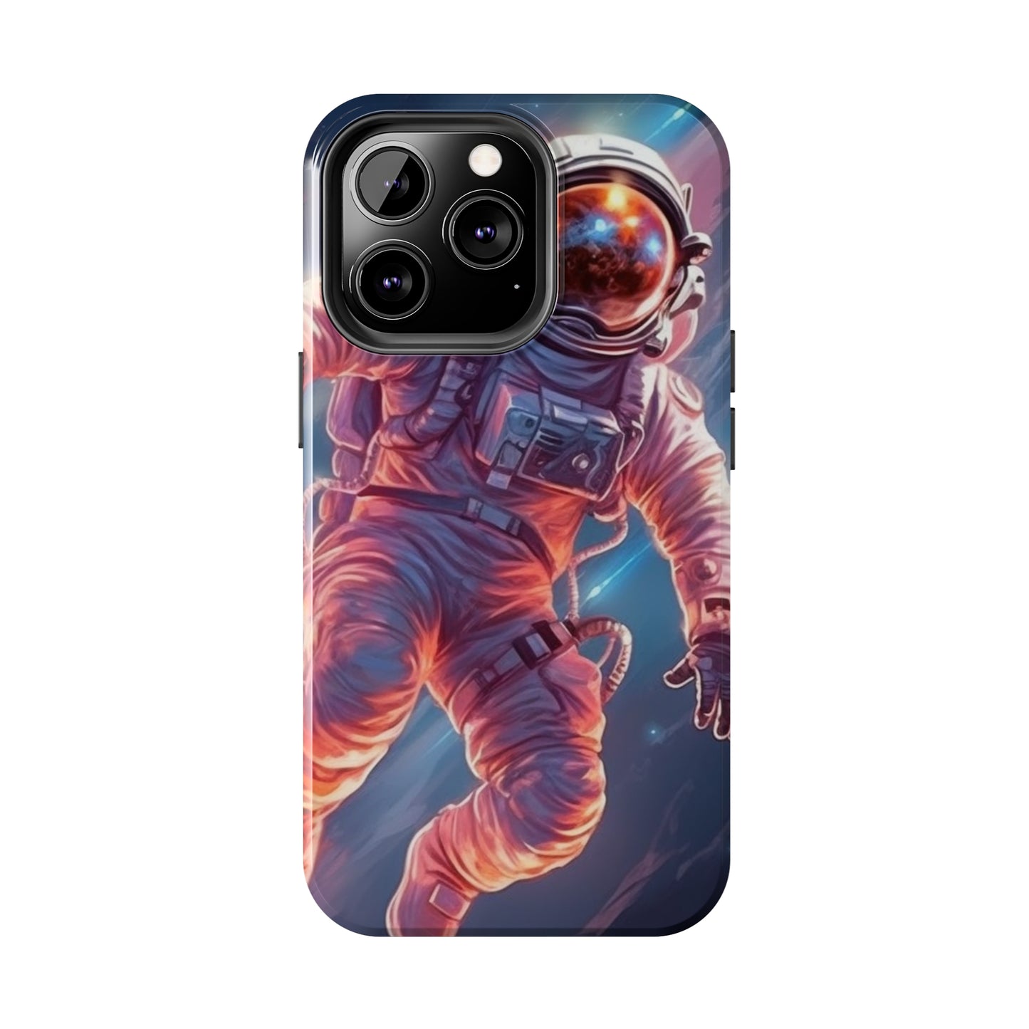 Astronaut Outer Space - Galaxy Starfield Art - Tough Phone Cases