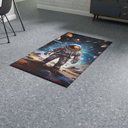 Galactic Voyage: Astronaut Journey in Celestial Star Cosmic Exploration - Dobby Rug