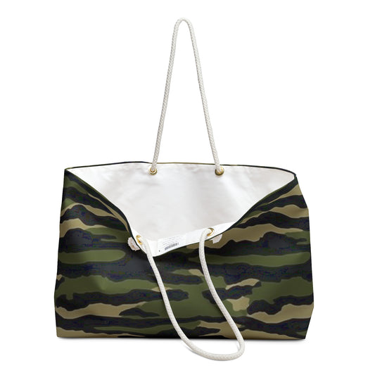 Tiger Stripe Camouflage: Military Style - Weekender Bag