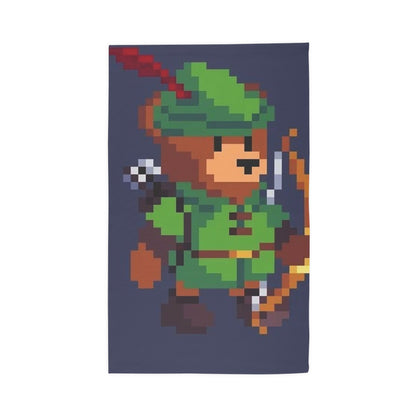 Robin Hood Hat Archer Bear Dobby Rug