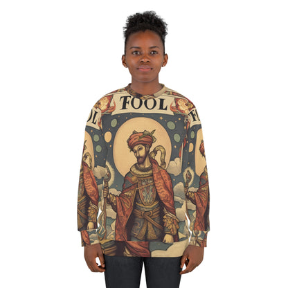 Tarot Expresivo - Símbolo de lectura artística de la carta 'El Loco' - Sudadera unisex (AOP) 