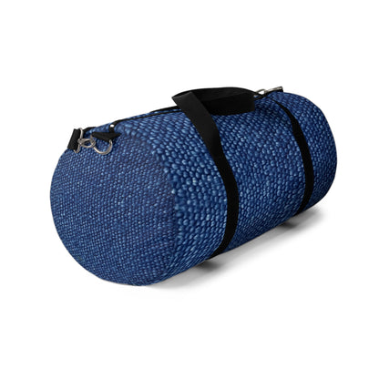 Marine Carpet Outdoor Bass Boat Style Denim Design - Duffel Bag