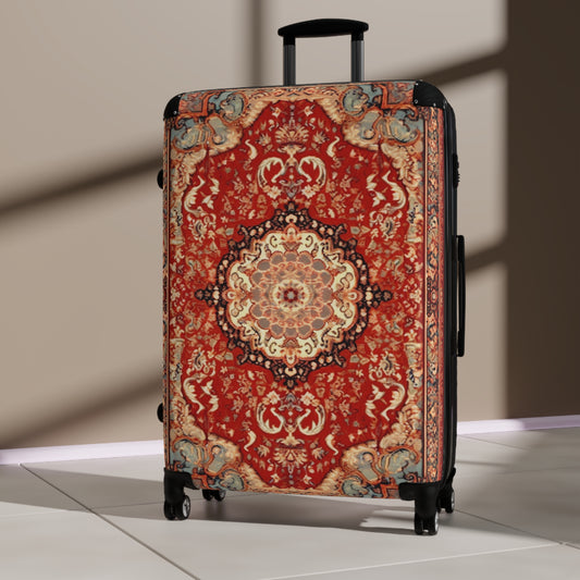 Oriental Red - Inspired Design - Suitcase