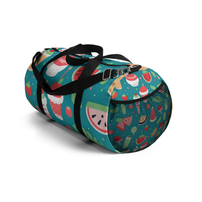 Quirky Summer Food Watermelon Ice Cream Cocktail Pattern Duffel Bag