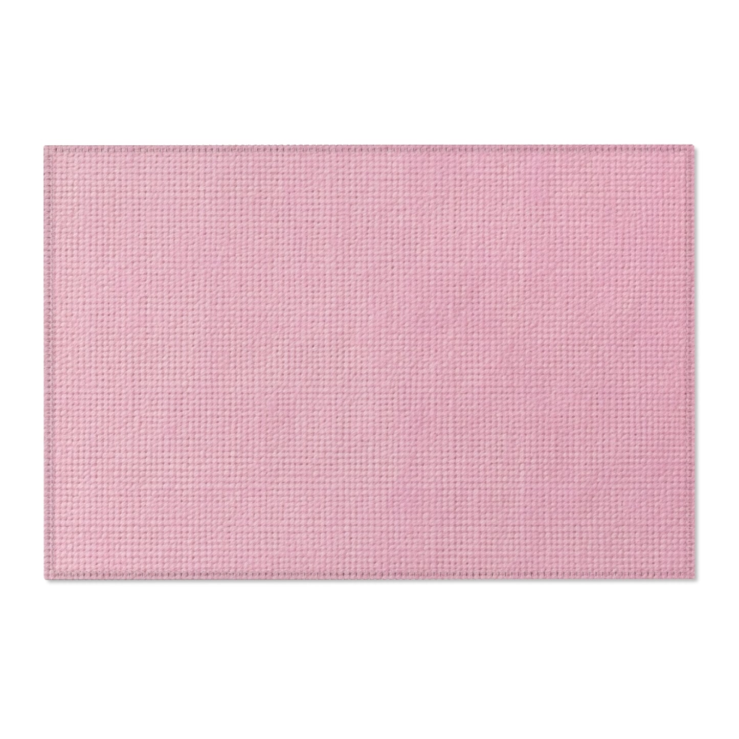 Blushing Garment Dye Pink: Denim-Inspired, Soft-Toned Fabric - Area Rugs