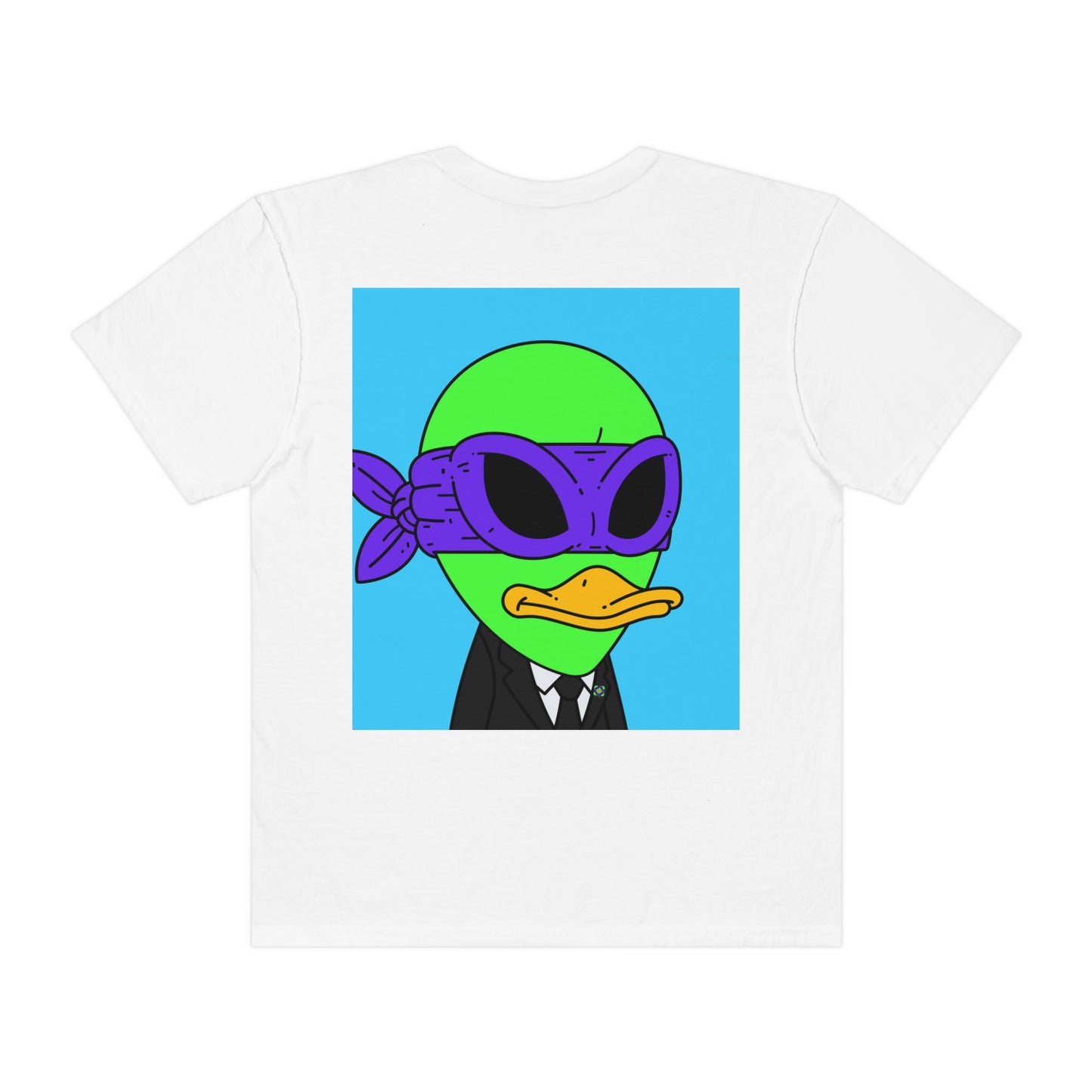 Alien Visitor 751Galactic - Unisex Garment-Dyed T-shirt