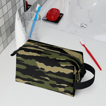 Tiger Stripe Camouflage: Military Style - Toiletry Bag