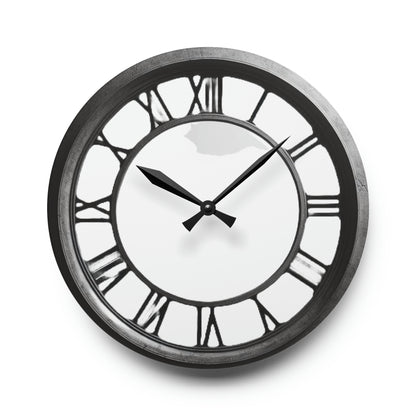 Roman Numeral Acrylic Wall Clock