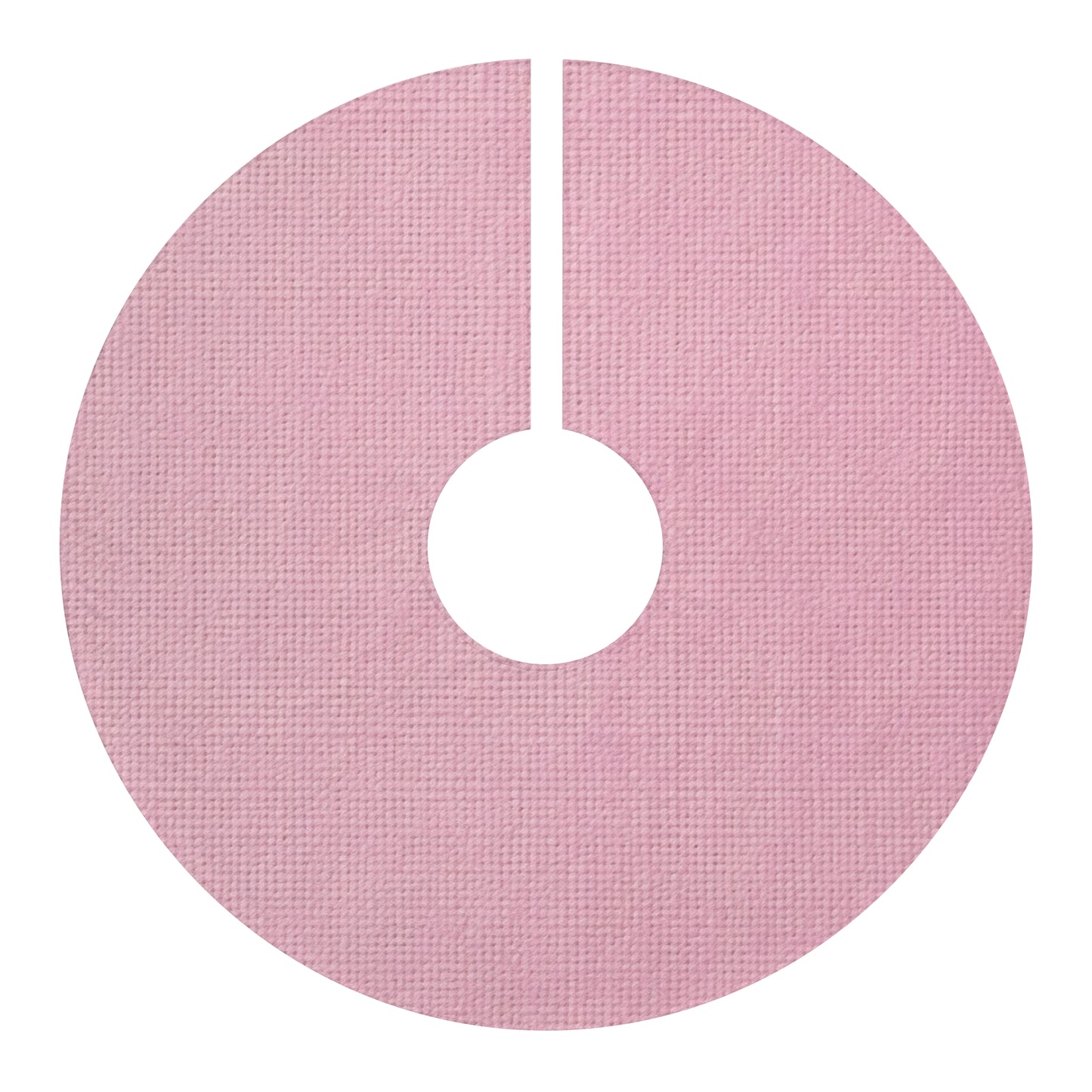 Blushing Garment Dye Pink: Denim-Inspired, Soft-Toned Fabric - Christmas Tree Skirts