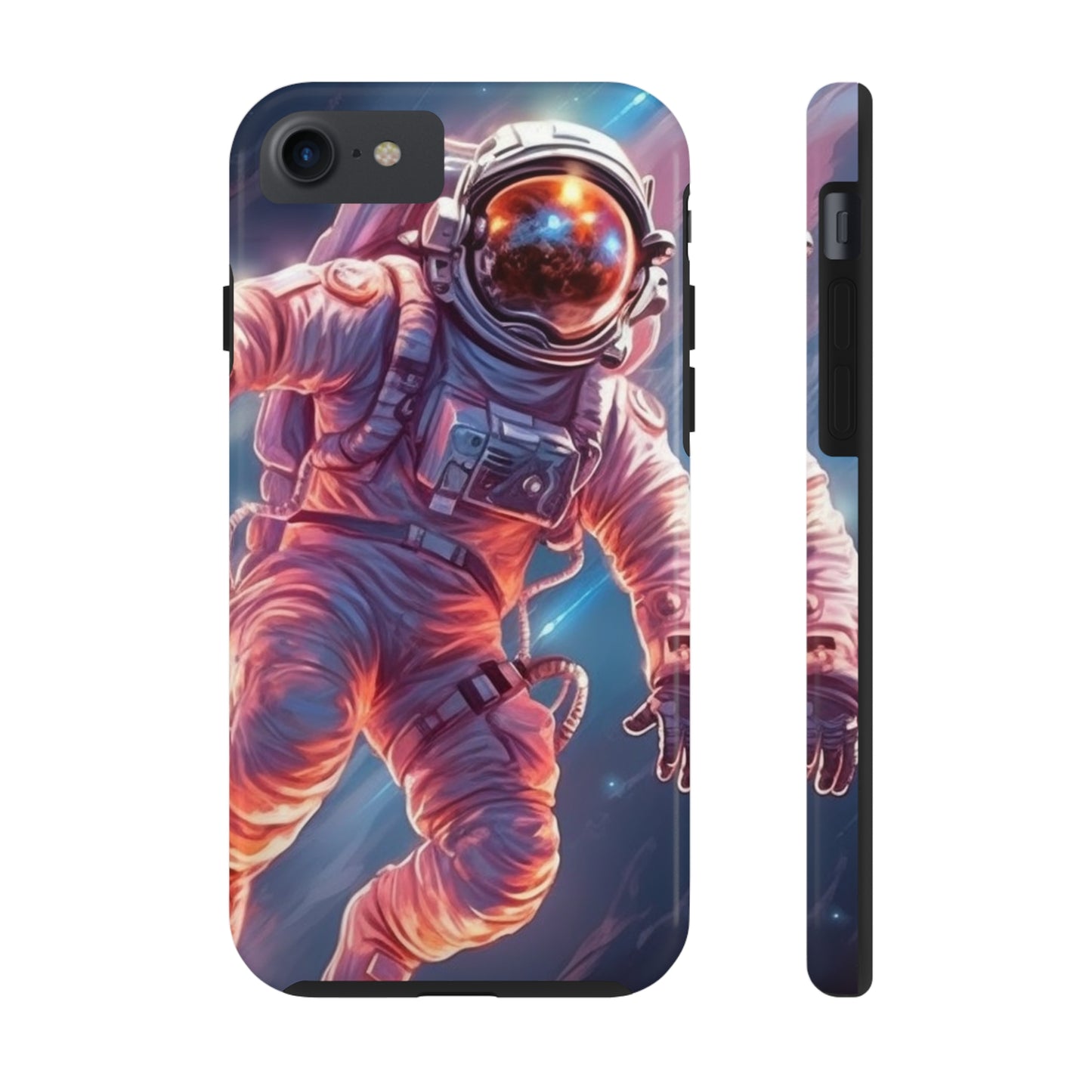 Astronaut Outer Space - Galaxy Starfield Art - Tough Phone Cases