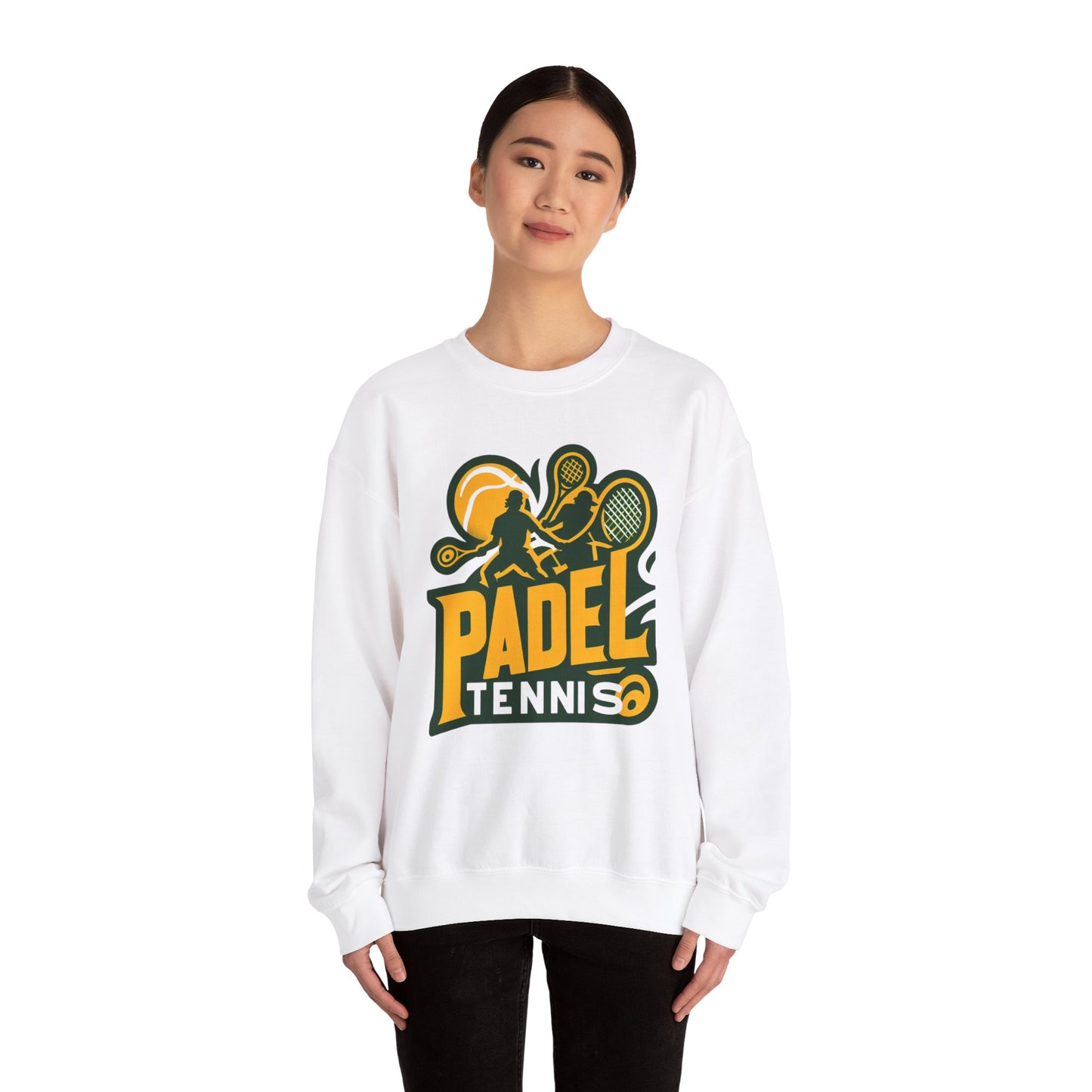 Padel Tennis, Unisex Heavy Blend™ Crewneck Sweatshirt