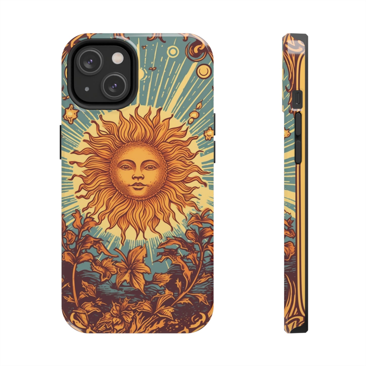 Sun Tarot Card Symbol of Growth, Life, and Radiance - Tough Phone Cases