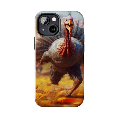 Thanksgiving Trot Turkey Run Athlete Sprint Racer Holiday Feast Dinner - Tough Phone Cases