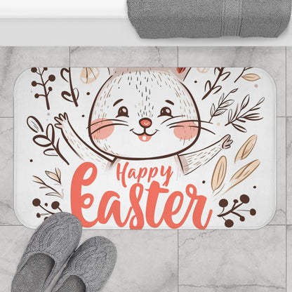 Happy Easter Bunny, Bath Mat