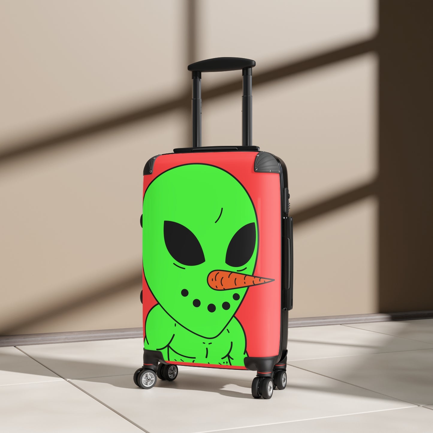 Veggie Visi Alien Visitor Galactic Space Suitcase