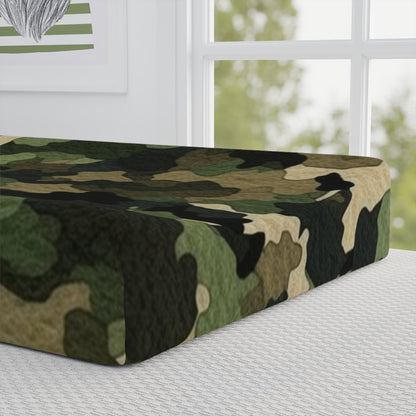 Classic Camo | Camouflage Wrap | Traditional Camo - Baby Changing Pad Cover