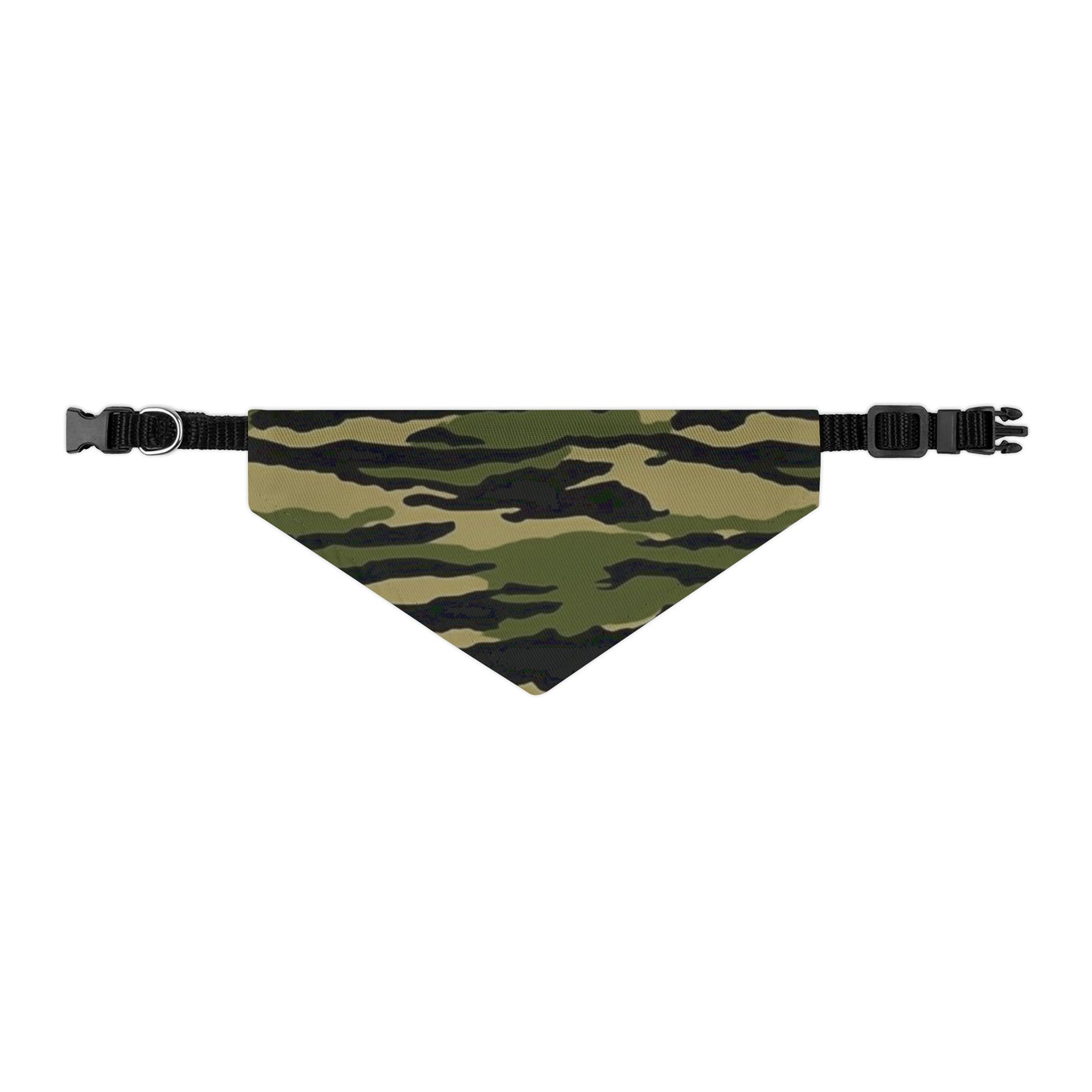 Tiger Stripe Camouflage: Military Style - Dog & Pet Bandana Collar