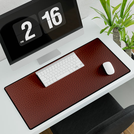 Brown Leather Design - Desk Mats