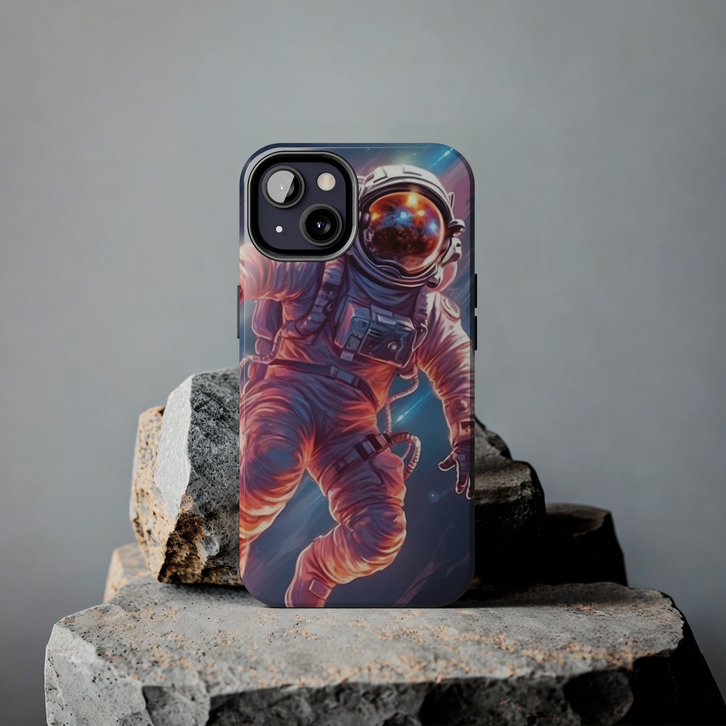 Astronaut Outer Space - Galaxy Starfield Art - Tough Phone Cases