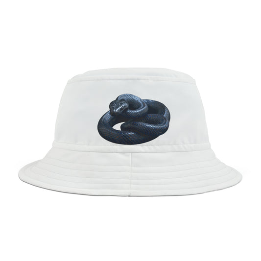Black Mambas Snake, Black Mamba, Reptile Gift, Bucket Hat (AOP)