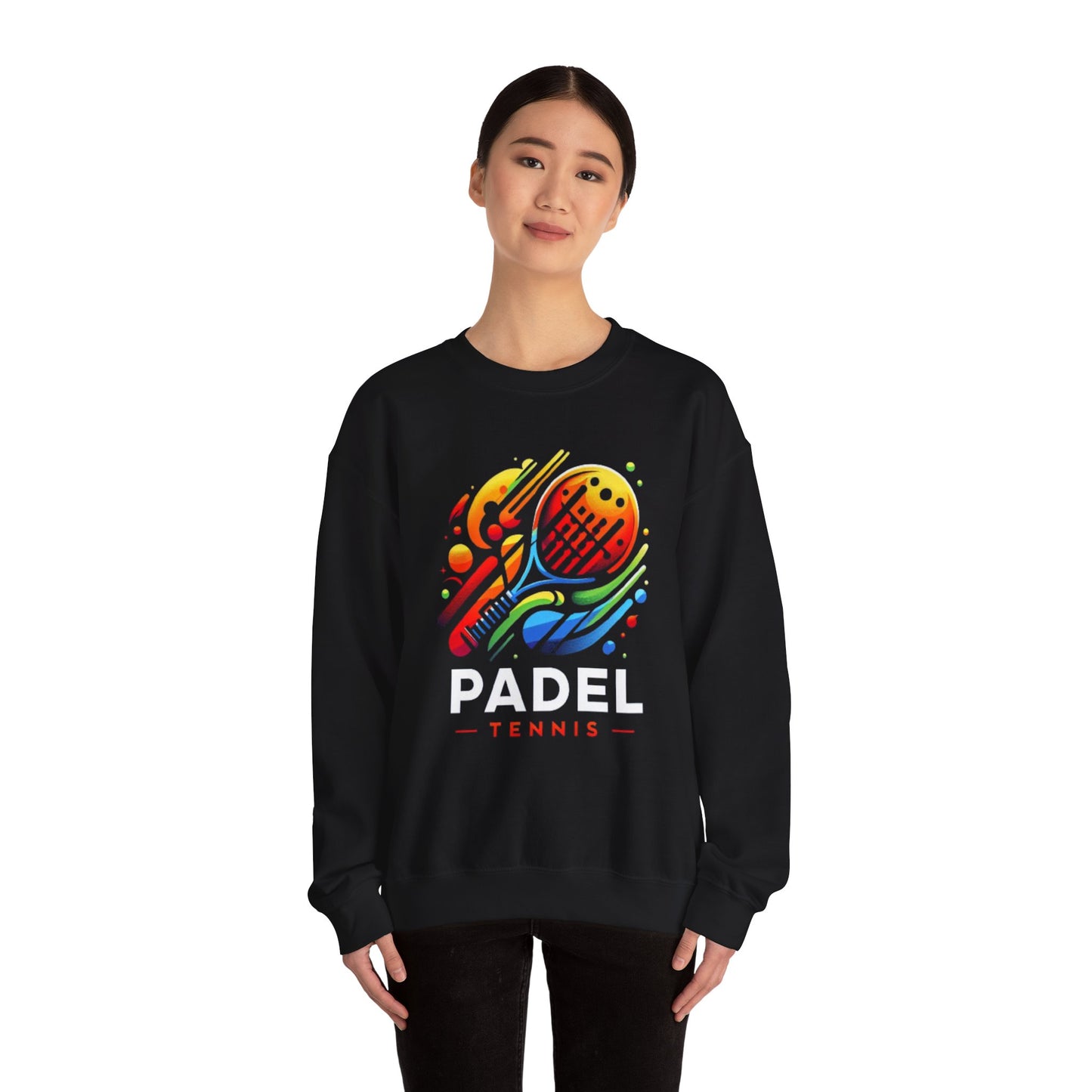 Padel Tennis, Not Paddle Tennis, Volley Sport Trend - Unisex Heavy Blend™ Crewneck Sweatshirt