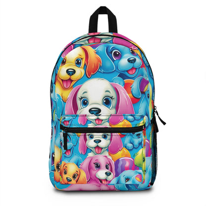 Diseño Happy Puppy &amp; Dog - Vívido y llamativo - Mochila