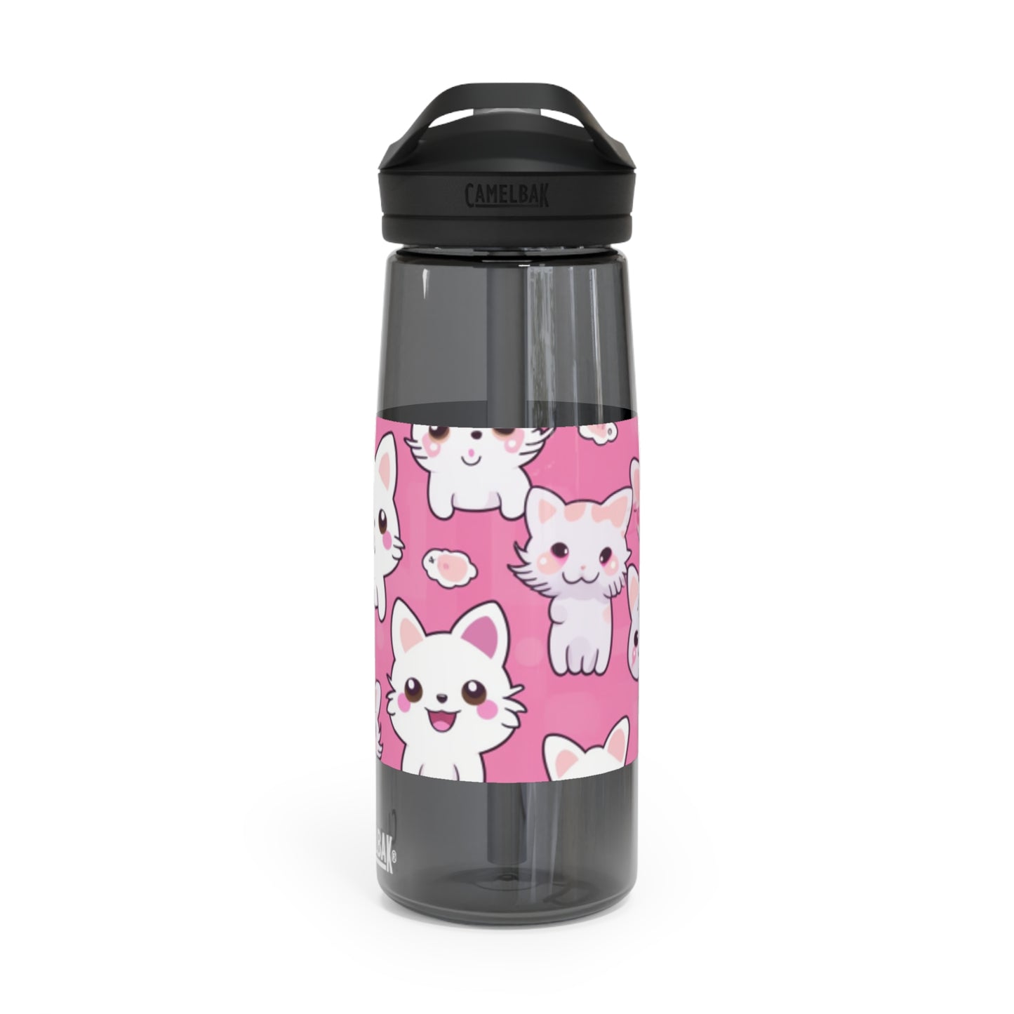 Cartoon Anime Kitten, Cat, Kitty - Cute and Colorful - CamelBak Eddy®  Water Bottle, 20oz\25oz