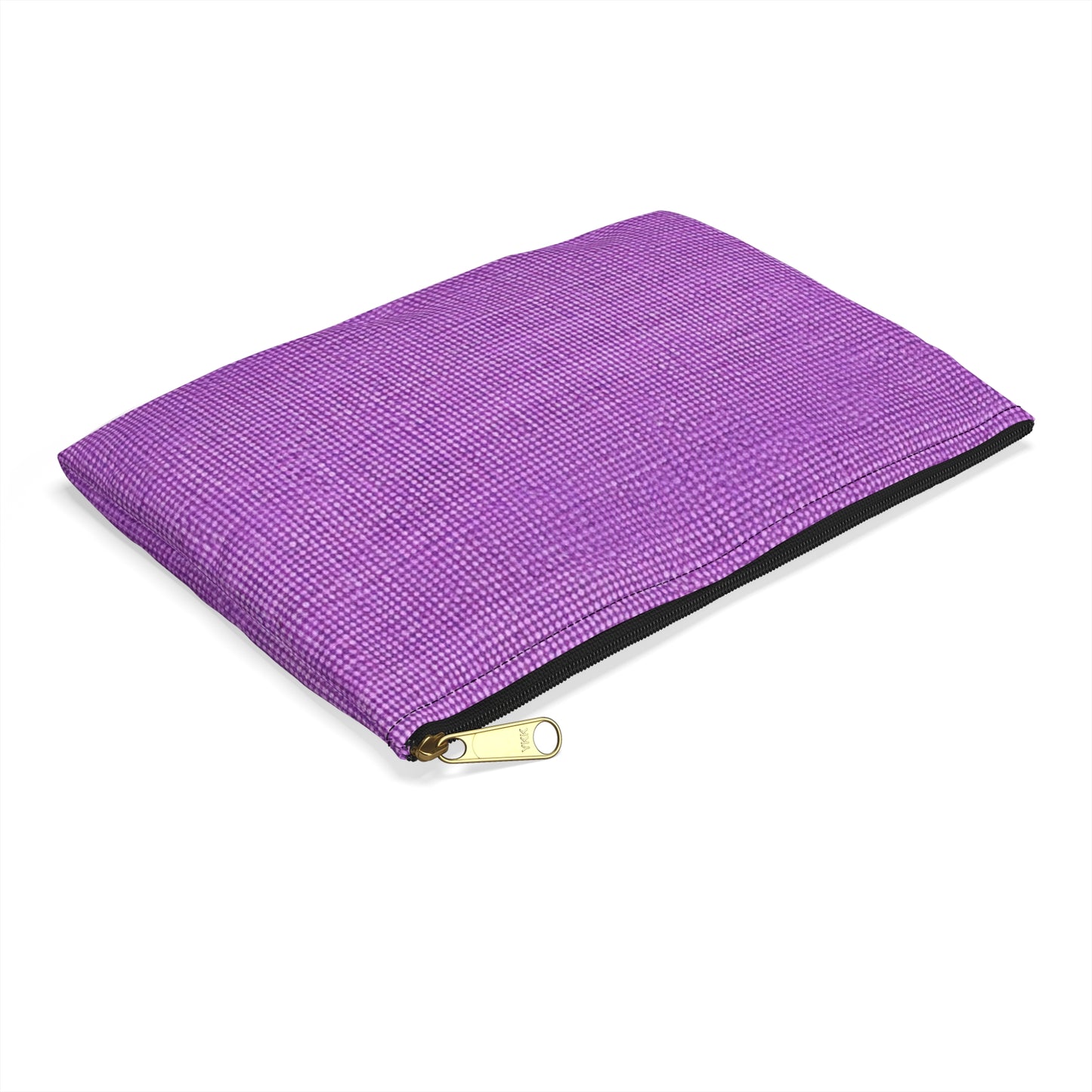 Hyper Iris Orchid Red: Denim-Inspired, Bold Style - Accessory Pouch