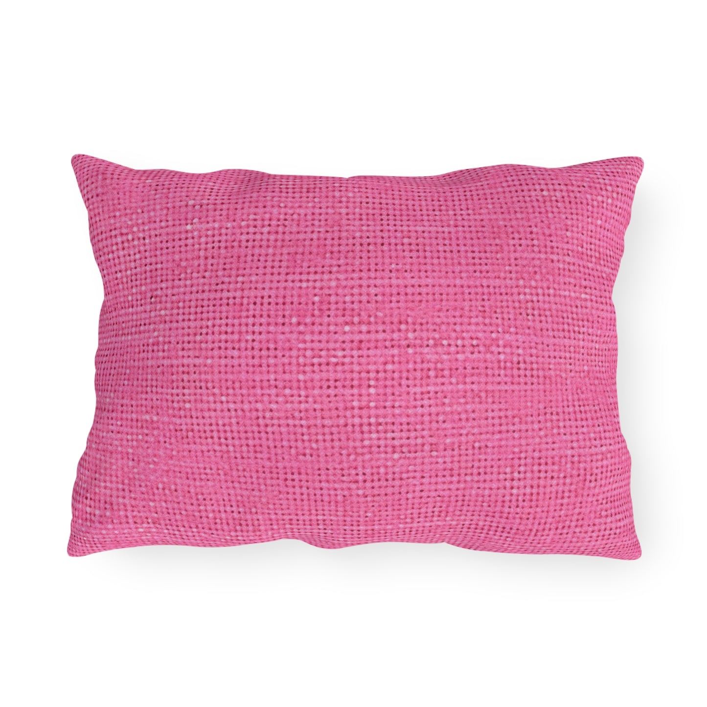 Doll-Like Pink Denim Designer Fabric Style - Outdoor Pillows