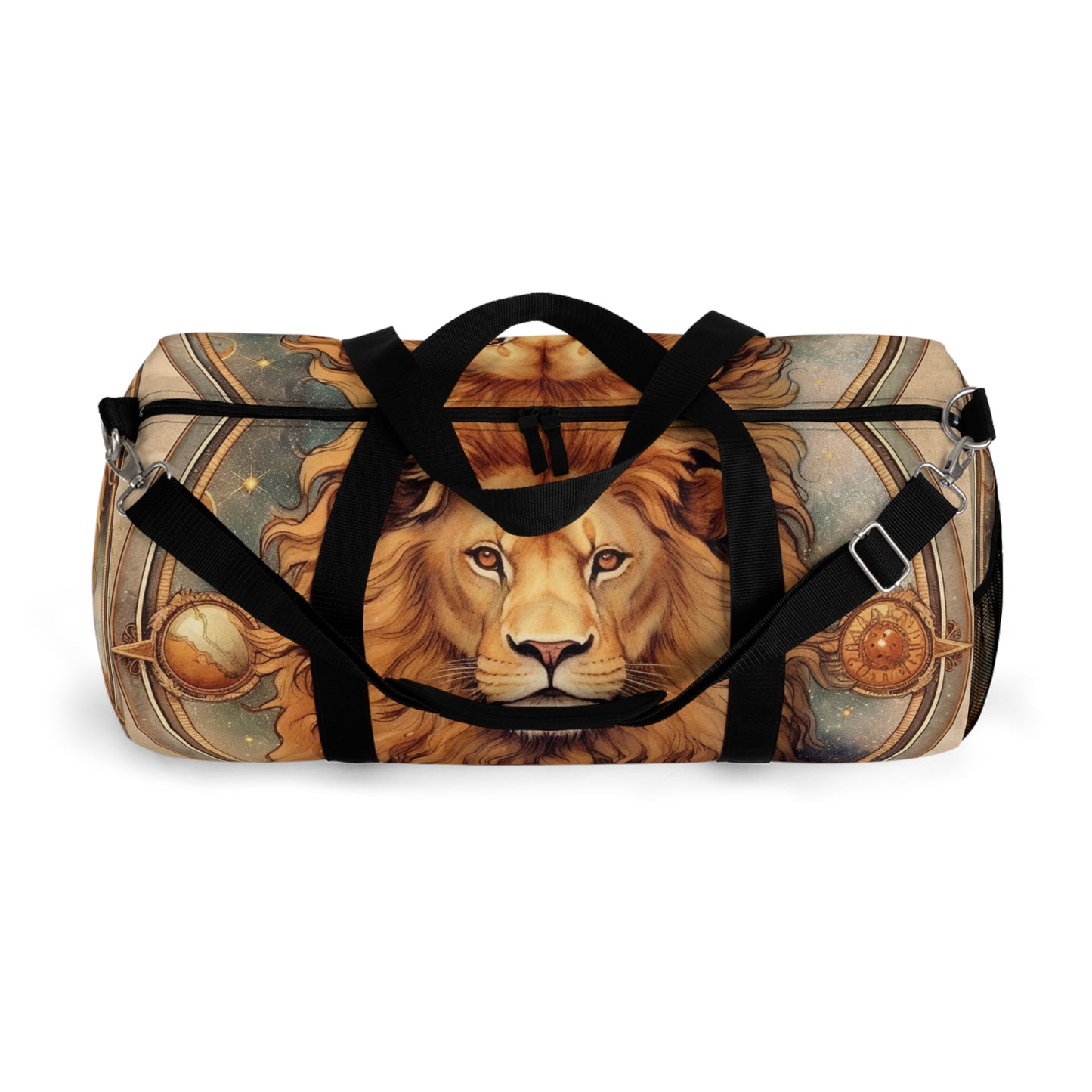 Astrological Leo Sign Vibrant Celestial Cosmic Zodiac - Duffel Bag