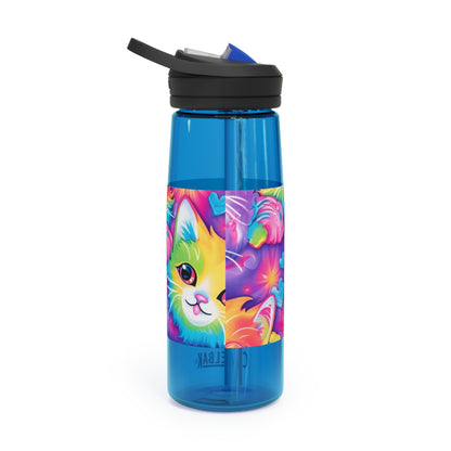 Happy Kitten & Cat Design - Vivid, Colorful & Eye-Catching - CamelBak Eddy®  Water Bottle, 20oz\25oz