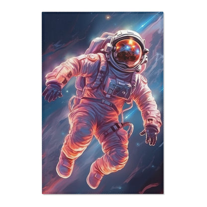 Astronaut Outer Space - Galaxy Starfield Art - Area Rugs