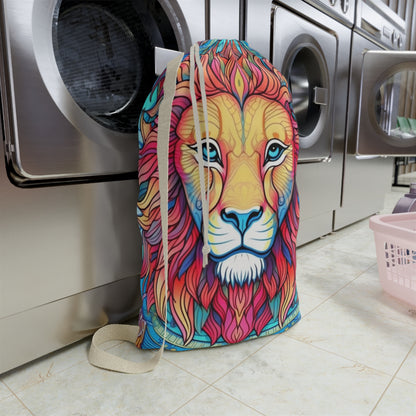 Astrological Leo - Cosmic Zodiac Constellation, Lion Symbol Art - Laundry Bag