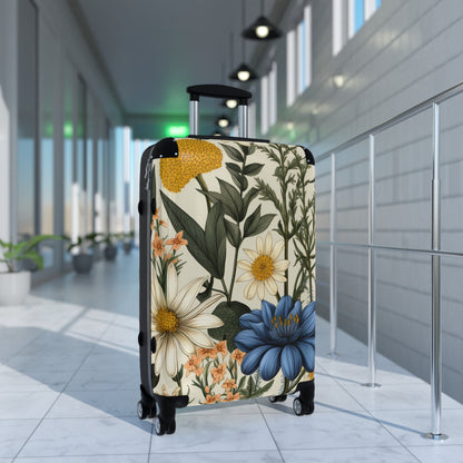 Botanical Illustration Flowers & Plants Design - Suitcase