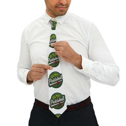 Pickleball Game Sporty Player Necktie