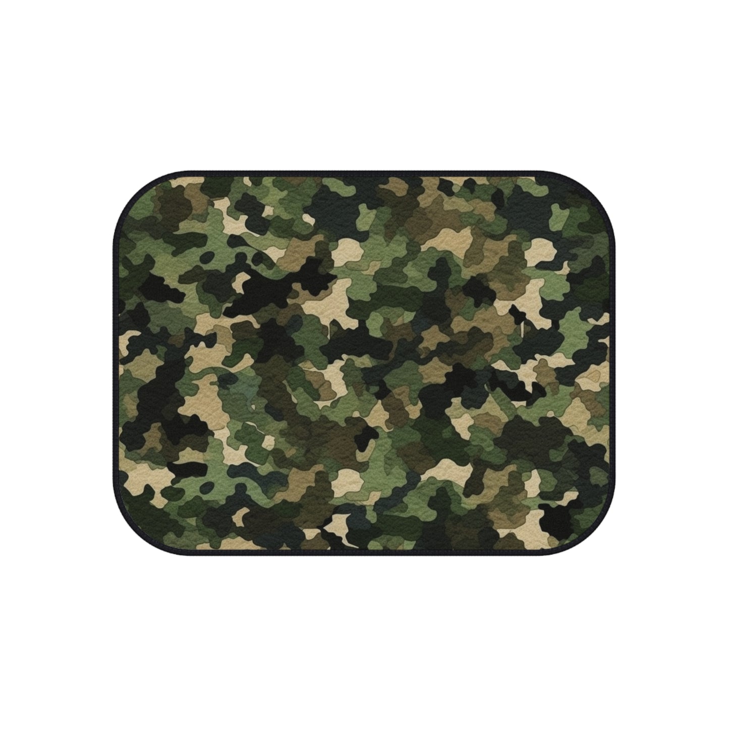 Camuflaje clásico | Envoltura de camuflaje | Camuflaje Tradicional - Alfombrillas Coche (Set de 4) 