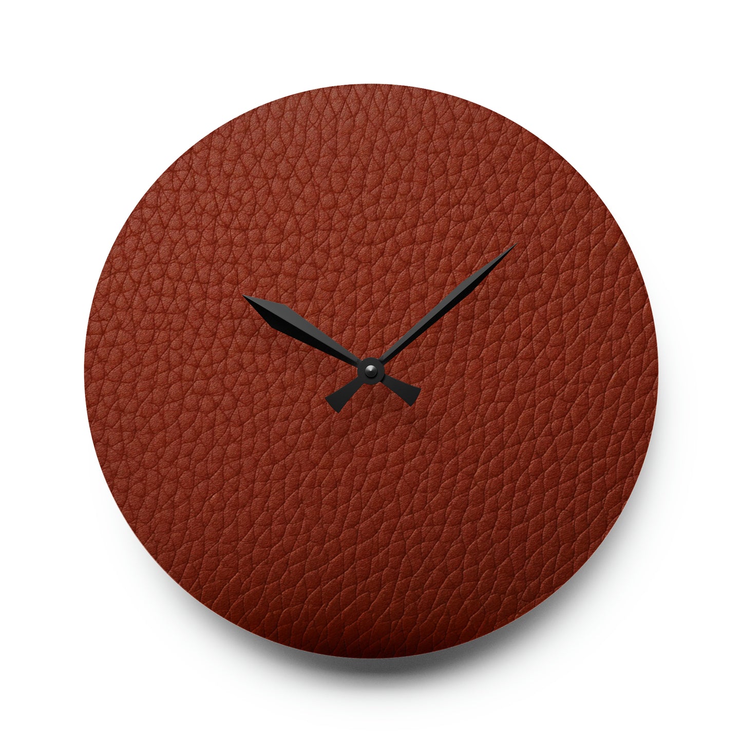 Leather Design - Acrylic Wall Clock