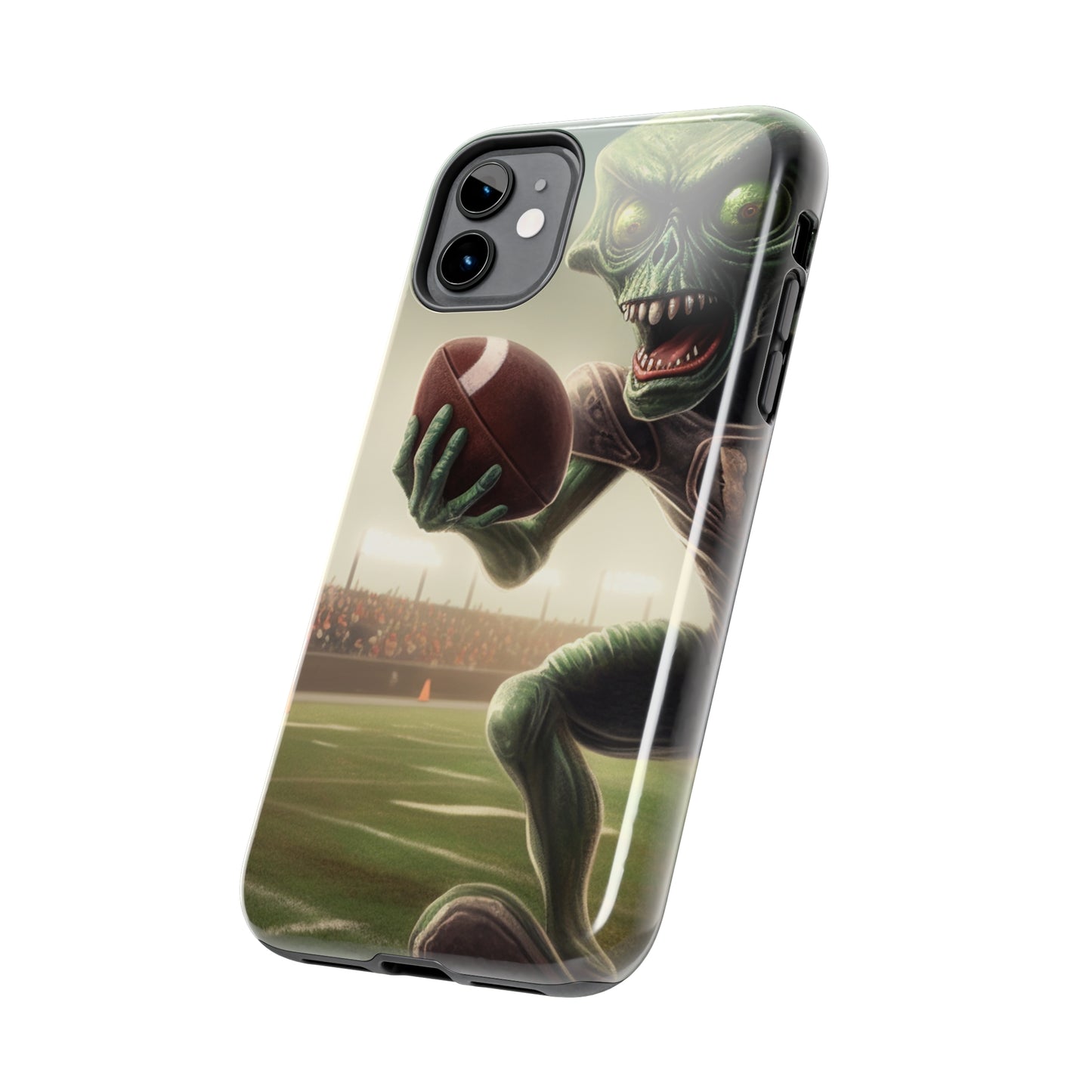 Alien Football Space Sport Game Stadium Athlete Galaxy Player - Tough Phone Cases