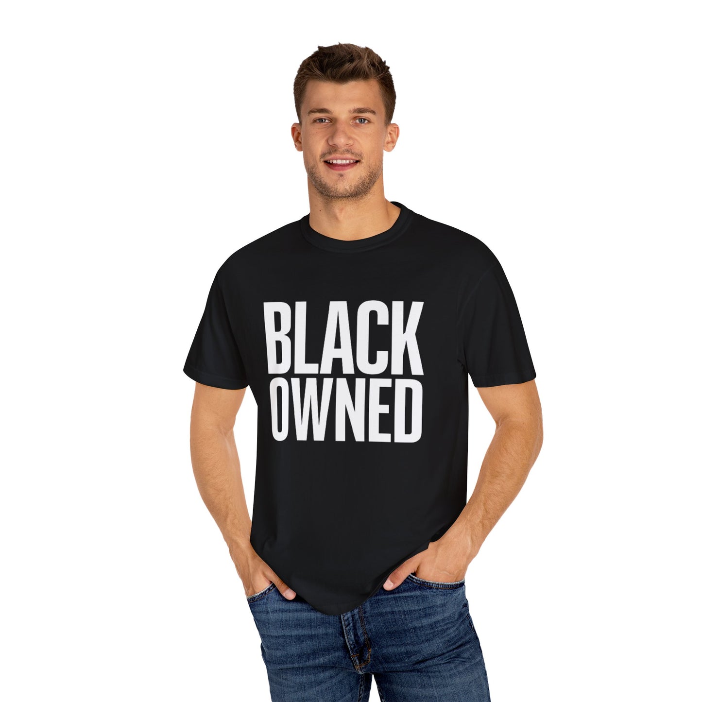 Black Owned - Unisex Garment-Dyed T-shirt