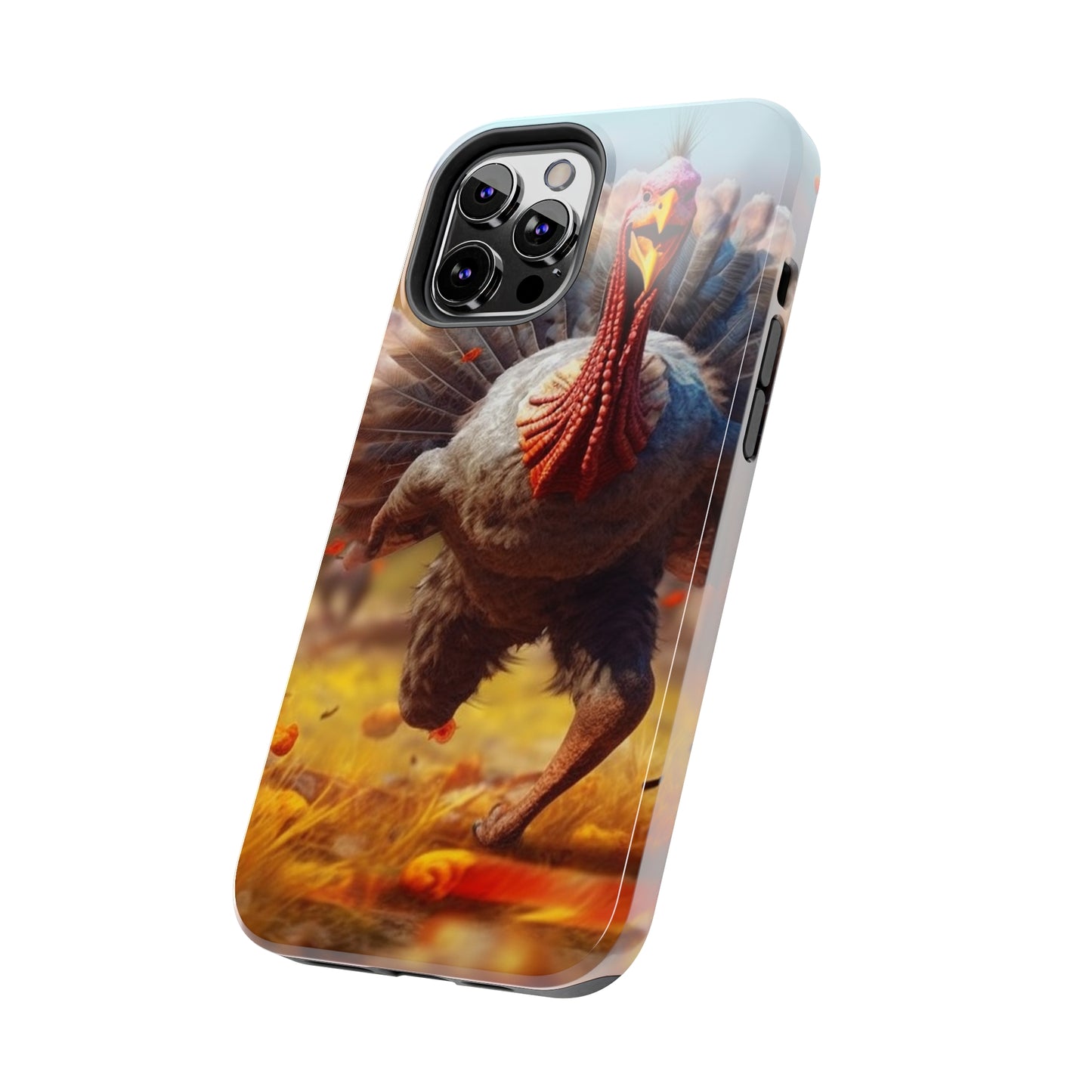 Thanksgiving Trot Turkey Run Athlete Sprint Racer Holiday Feast Dinner - Tough Phone Cases