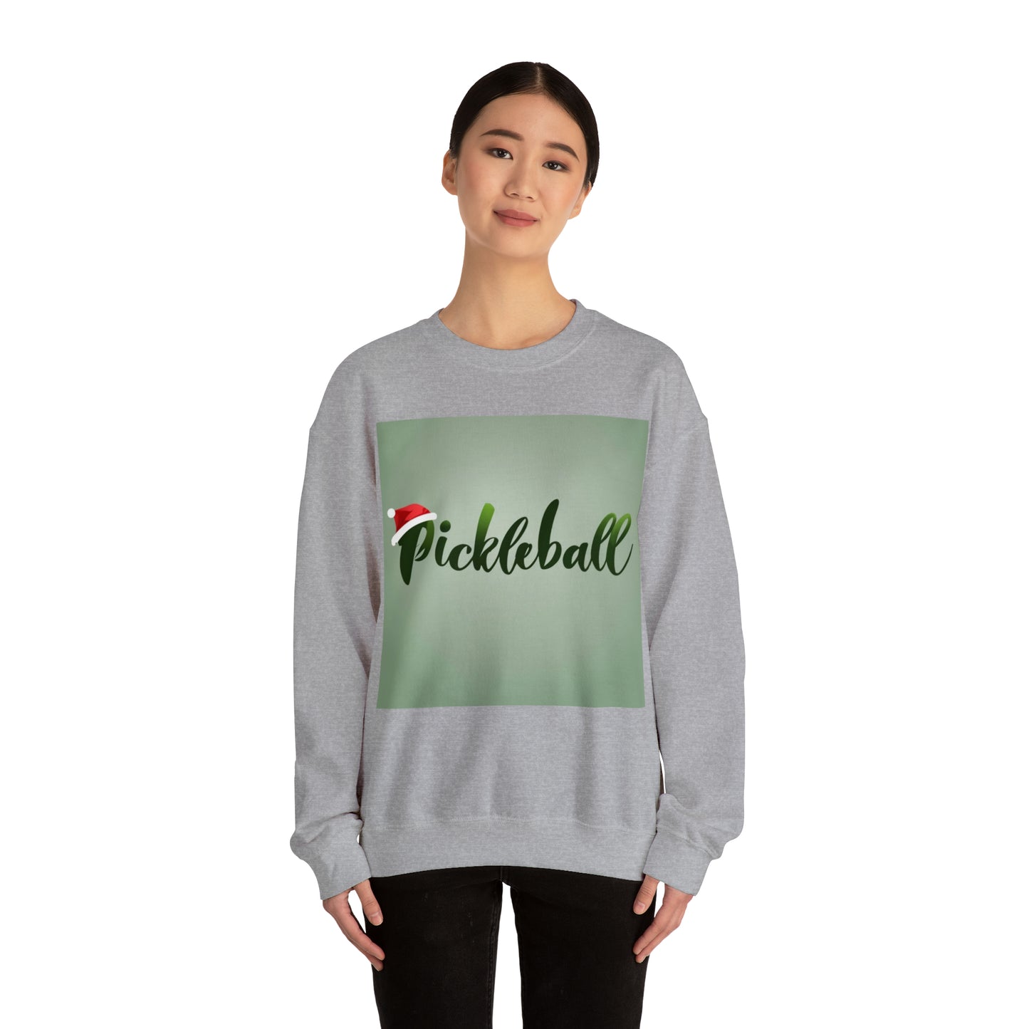 Pickleball Christmas Holiday Season - Unisex Heavy Blend™ Crewneck Sweatshirt