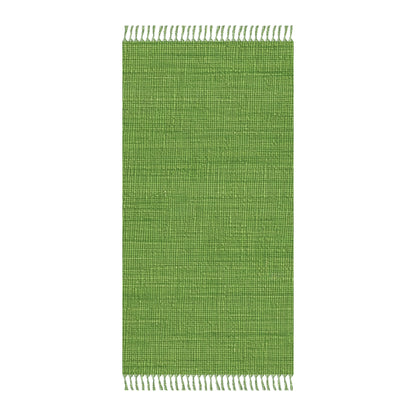 Olive Green Denim-Style: Seamless, Textured Fabric - Boho Beach Cloth