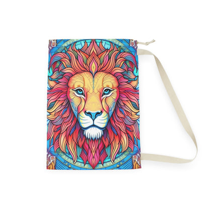 Astrological Leo - Cosmic Zodiac Constellation, Lion Symbol Art - Laundry Bag