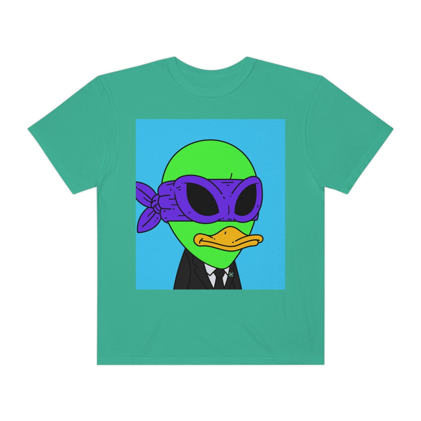 Alien Visitor 751Galactic - Unisex Garment-Dyed T-shirt