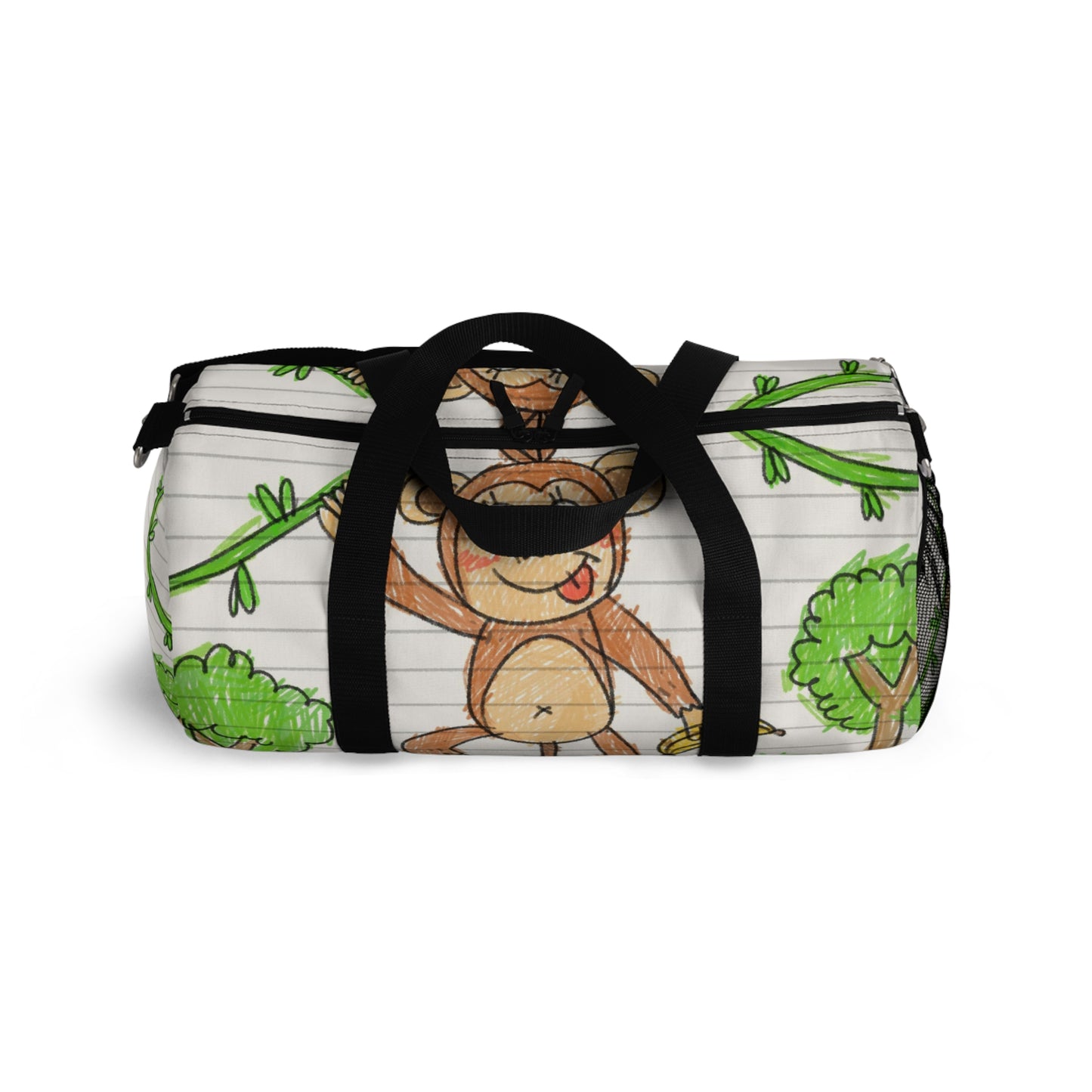 Graphic Monkey - Fun Zoo Clothing for Ape Lovers Duffel Bag