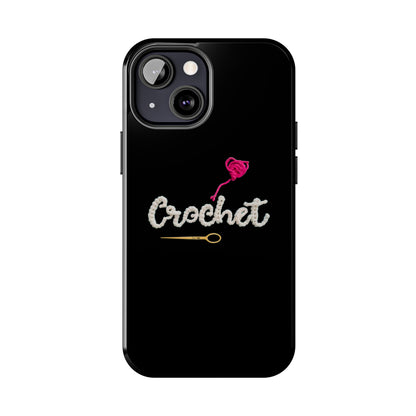 Crochet Love Gift - Heartfelt Fabric Fashion Collector Style - Tough Phone Cases