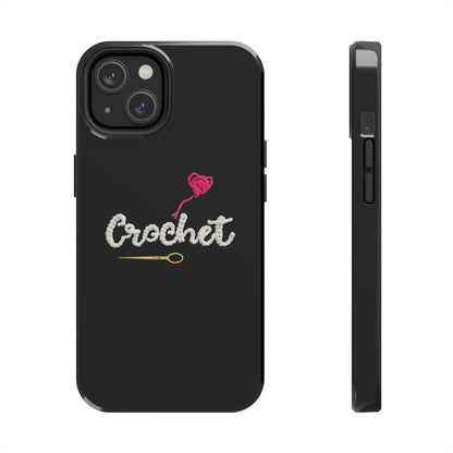 Crochet Love Gift - Heartfelt Fabric Fashion Collector Style - Tough Phone Cases