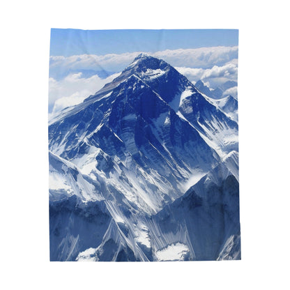 Monte Everest, Velveteen Plush Blanket