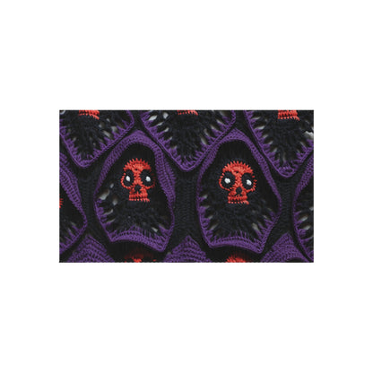 Grim Reaper Crochet Halloween Fright Scare Ghoul Fantasy Horror - Outdoor Rug